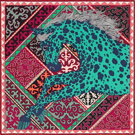 Start with a Scarf: Appaloosa des Steppes by Hermes